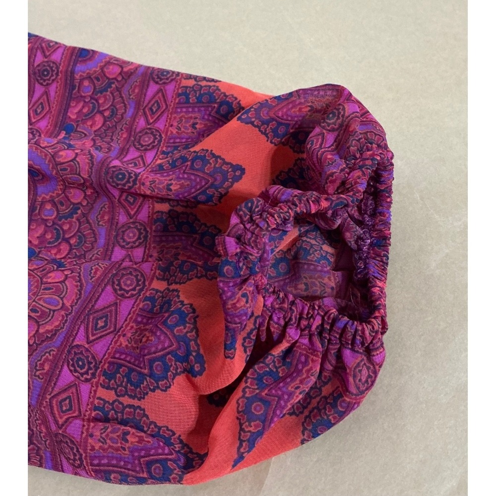 Show Me Your Mumu Rainey Mini Dress Size Medium Boho Festival Indie Fairy Casual - Picture 14 of 15